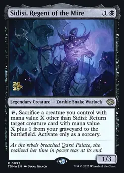 Sidisi, Regent of the Mire - Foil Prerelease Promo TDM MP MTG - Image 1
