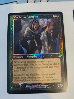 MTG - Vindictive Vampire FOIL Retro Frame - Modern Horizons 3 - Image 1