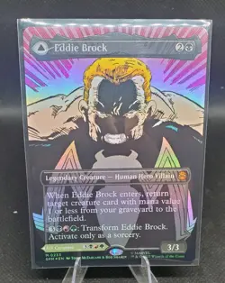 Eddie Brock (0233) (Borderless) Marvel's Spider-Man Foil - Image 1