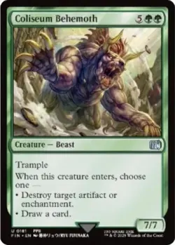 Coliseum Behemoth -Foil Near Mint MTG Universes Beyond: FINAL FANTASY - Image 1