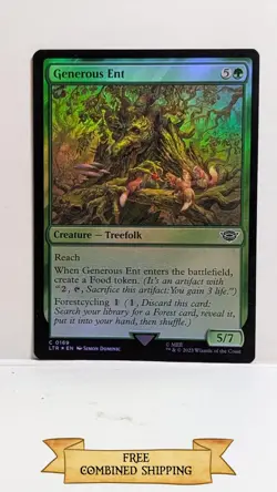 Generous Ent Universes Beyond: The Lord of the Rings: Tales of Foil ...sku: CC85 - Image 1