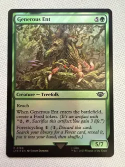 Generous Ent Universes Beyond: the Lord of the Rings: Tales of Middle-Earth Foil - Image 1