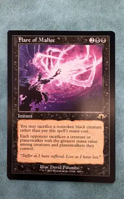 Flare of Malice (Retro Frame) Modern Horizons 3 Regular - Image 1
