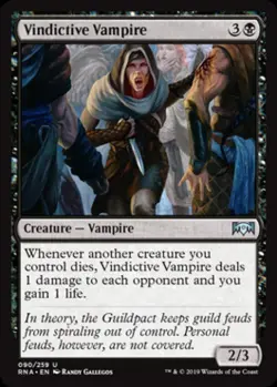 Vindictive Vampire - Near Mint MTG Ravnica Allegiance - Image 1