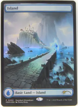 Magic the Gathering TCG - Standard Showdown Foil 0002 - ISLAND - Image 1