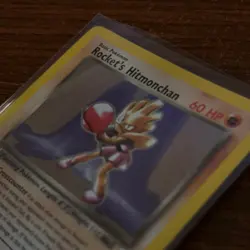 Rocket's Hitmonchan Pokemon Team Rocket 11/132 HOLO - Image 2