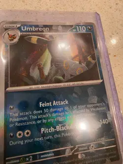 SV: Prismatic Evolutions #059/131 Umbreon (Master Ball Pattern) Reverse Holo - Image 2
