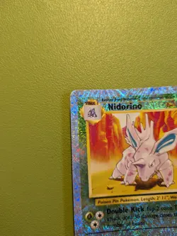 Pokemon Nidorino Reverse Holo Card 56/110 Legendary Collection LP/MP - Image 4