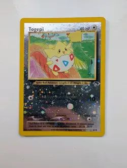 Togepi 4/18 - Southern Islands Reverse Holo Promo - NM Clean Holo - 2001 Rare - Image 1