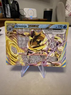 Pokemon TCG Greninja-Break Breakpoint 41/122 Holo Rare Near Mint - Image 1