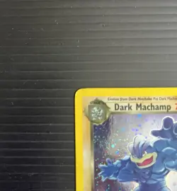 Dark Machamp 10/82 1st Edition Team Rocket Holo Rare WOTC Pokemon TCG - Image 4