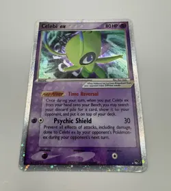 Pokemon Celebi ex 017/017 POP Series 2 Ultra Rare EX Holo English 80HP - Image 1