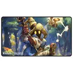 Ultra Pro MTG Final Fantasy Vivi Ornitier Black Stitched Playmat - Image 1