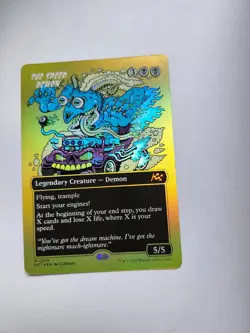 1x M/NM Borderless First-Place FOIL The Speed Demon Aetherdrift MTG - Image 1