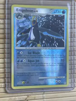 Pokemon - Empolyeon Reverse Holo - Rare- (#4/130 Diamond & Pearl) - [LP+] - Image 2
