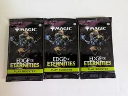 MTG Edge of Eternities Play Booster Pack Lot 3 Sealed/New - Image 1