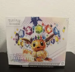 Pokemon TCG Prismatic Evolutions ETB New sealed - SMALL RIP (SEE PHOTOS) - Image 1