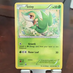 Pokemon Snivy Legendary Treasures Radiant Collection Holo RC1/RC25 Basic HP50 E… - Image 1