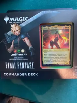 MtG Final Fantasy VII 7 Commander Deck Limit Break NEW/SEALED - Image 1