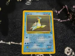 Lapras 10/62 Fossil Holo READ DESCRIPTION FOR CONDITION - Image 1