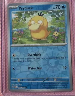 Pokemon TCG Psyduck Sv: Scarlet & Violet 151 054/165 Reverse Holo Common 70 HP - Image 1