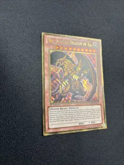 Yu-Gi-Oh! The Winged Dragon Of Ra 1st Ed PGLD-EN031 Gold Secret Rare - Image 2