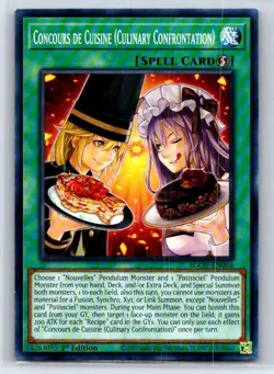 Concours de Cuisine (Culinary Confrontation) AGOV-EN064 Age of Overlord Yu-Gi-Oh - Image 1