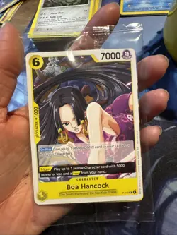One Piece TCG - Boa Hancock & Luffy Sealed Promo - P-115 - OP15 Release Event - Image 1