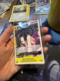One Piece TCG - Boa Hancock & Luffy Sealed Promo - P-115 - OP15 Release Event - Image 4