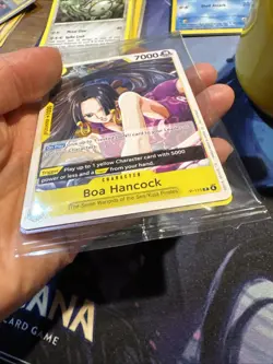 One Piece TCG - Boa Hancock & Luffy Sealed Promo - P-115 - OP15 Release Event - Image 5