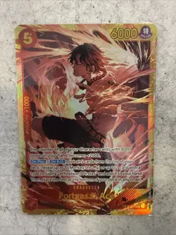 ONE PIECE TCG Portgas D. Ace OP16-118 SEC The Time of Battle ENGLISH SEC NM - Image 1