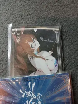 amiya arknights ST3 Liquid fantasy Goddess Story WAIFU ANIME CARD - Image 1