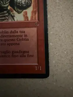 MTG Goblin Wizard From The Dark In Italian - Image 5