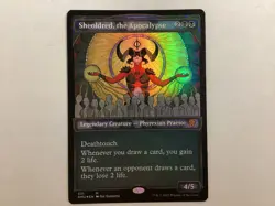 MTG Dominaria United SHEOLDRED, THE APOCALYPSE Foil Showcase NM (BIN) - Image 1