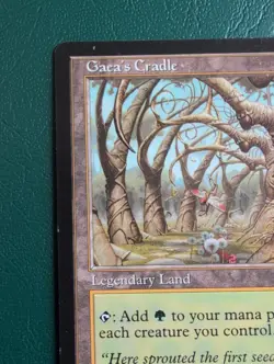 Gaea’s Cradle MTG Urza’s Saga Rare #321 Legendary Land Reserve List LP/NM - Image 2