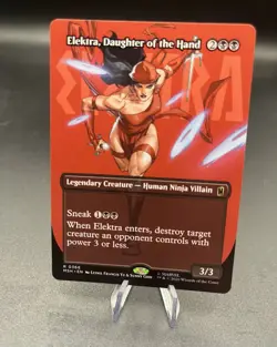 Wizards of the Coast MTG Elektra, Daughter of the Hand Rare 0366 Foil Borderles… - Image 1