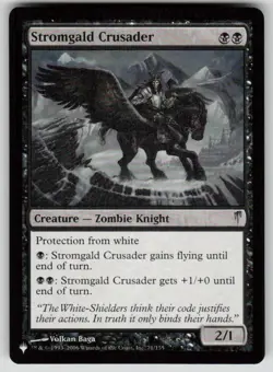 Stromgald Crusader Uncommon The List Reprints 71/155 MTG Near Mint 2020 - Image 1