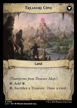 Treasure Map Extended Art Foil - LCI 0391 NM - MTG Magic - Image 2
