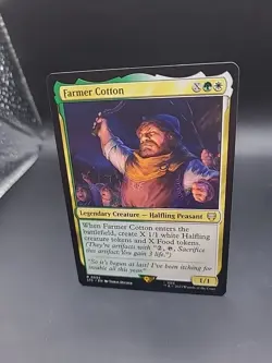 Farmer Cotton 0055 Non Foil Rare LOTR Commander MTG Near Mint - Image 3