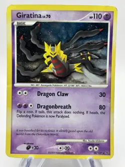 Giratina 28/127 SWIRL Holo Pokemon Platinum (HP) - Image 1