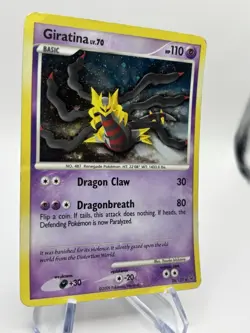 Giratina 28/127 SWIRL Holo Pokemon Platinum (HP) - Image 3