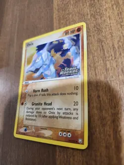 Onix 69/109 Team Rocket Returns Reverse Holo Pokemon TCG Card - Image 5