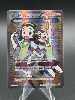 Pokemon TCG Teammates (160 Full Art) 160/160 XY - Primal Clash Holo LP - Image 1