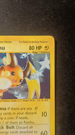 Pokemon Raichu 25/165 Expedition - Holo Rare ENG NM Near Mint WOTC E-Series - Image 4