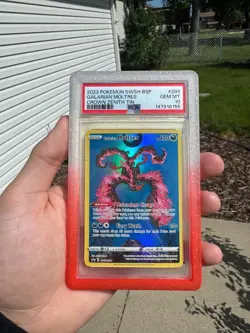 2019-2023 Pokemon SWSH Black Star Promos Galarian Moltres #SWSH284 PSA 10 - Image 1