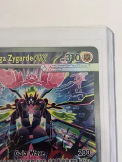 Nintendo Pokemon TCG Mega Zygarde EX POR 120/088 Full Art Holo HP 310 2016 - Image 4
