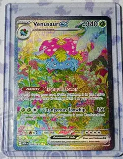 Venusaur ex 198/165 - Pokemon 151 - Special Illustration Rare (NM) - Image 1