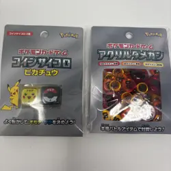 Pokemon TCG Official Coin Dice Acrylic Damage Counters 1 Set Japan Accessory - Image 1