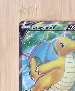 Dragonite V 076/078 Pokemon Go Full Art Holo Rare NM - Image 3