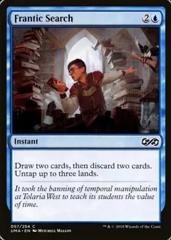X 1 Frantic Search NM Ultimate Masters 057 MTG Magic The Gathering - Image 1